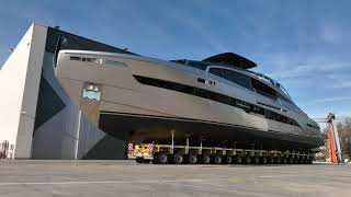 Luxury Yacht  Pershing GTX116 the first launch  Ferretti Group [upl. by Shanks987]