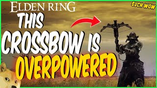 Crossbows Are OVERPOWERED 🏹Pulley Crossbow 🏹 Full Guide  Elden Ring [upl. by Nolyar]