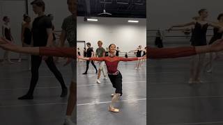 When the turns are turning ✨🫣🤠 ballet ballerina pointe dance balletto dancer dancevideo [upl. by Agrippina235]