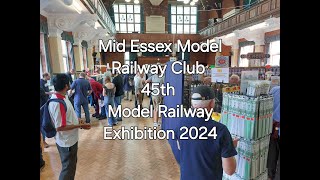 Mid Essex Model Railway Club 45th Model Railway Exhibition 2024 [upl. by Nnaylloh622]