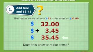 How to Add and Subtract Money Quick amp Easy Math for Kids [upl. by Naud]