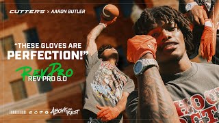 Cutters Rev Pro 60 Football Gloves x Aaron Butler [upl. by Harsho]