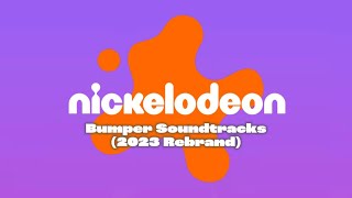 HUGE UPDATE Nickelodeon 2023 Rebrand Soundtrack amp Bumper Music Compilation [upl. by Yeruoc977]