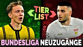 Wir ranken die Neuzugänge der Bundesliga Calcio Berlin TIERLIST [upl. by Kcim]