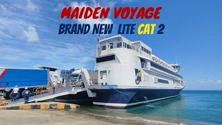 Brand New Vessel  Mv LiteCat2 CEBU TUBIGON BOHOL MAIDEN VOYAGE [upl. by Sira335]