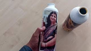 Sublimation Printing On Sipper Bottle  Step By Step  AR Sons Gift amp Printing Hub [upl. by Olds]