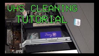 Moldy VHS Tape Cleaning Tutorial [upl. by Siuqaj]