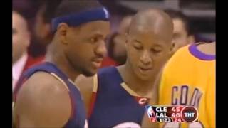 Kobe Bryant Defense on Lebron James 2006 [upl. by Eiznekcm]