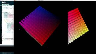 Animated Cube of Cubes with Java and Processing [upl. by Ariamo]