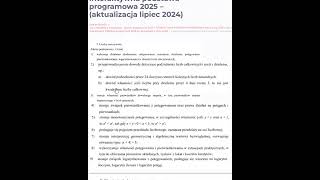 MATURA 2025 matematyka podstawowa PODSTAWA PROGRAMOWA 2025 [upl. by Eneloc]