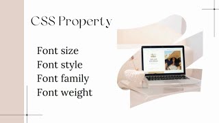 CSS PropertyFont sizeFont familyFont weight Font styleLearn web developmentTaibas Academy❤️🖥️ [upl. by Ylicic]