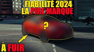 LA MARQUE DE VOITURE LA MOINS FIABLE DE 2024 [upl. by Kristal]