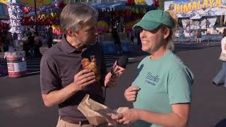 Bacon Wrapped Candied Jalapeño Pimento Cheese Sandwich  NC State Fair 2023 [upl. by Hanala]