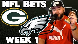 Packers vs Eagles Week 1 Bets  NFL Picks With Kyle Kirms [upl. by Aaronson]