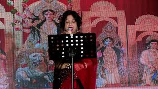 Jekhanei Thako Sukhe Thako by Sunekha Mukherjee at Durga Puja 2024 [upl. by Taima]