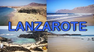 Las mejores PLAYAS de LANZAROTE 🏖️🏊🏻 [upl. by Wasson384]