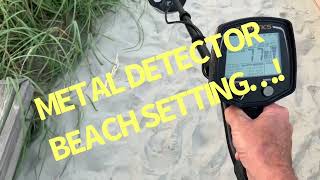 TEKNETICS SPECIAL EDITION METAL DETECTOR BEACH SETUP… [upl. by Merete]