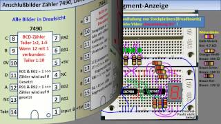 DIGITALTECHNIK  TUTORIAL 12 Zähler Frequenzteiler Decoder [upl. by Silletram]