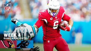 Arizona Cardinals vs Carolina Panthers  2022 Week 4 Highlights [upl. by Yentruok]