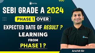 SEBI Grade A 2024 Phase 1 Exam Analysis  SEBI Phase 2 Preparation Strategy  SEBI Phase 1 Result [upl. by Hennebery]