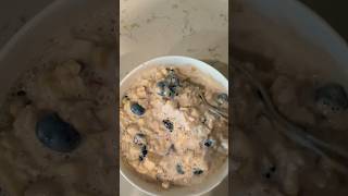 Overnight Oatmeal breakfast oatmeal breakfast oats healthyrecipes healthyfoodytshots [upl. by Jun]