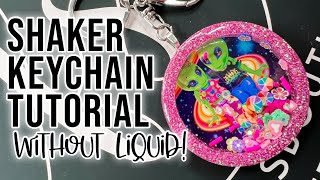 Glitter and Resin Keychain Tutorial [upl. by Acirea]