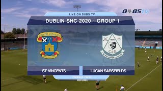 St Vincents v Lucan Sarsfields 2020 Dublin Senior A Hurling Championship [upl. by Sontich]