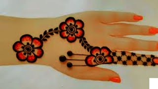 Simple Mehndi Design  Chhath Puja Special Mehndi Designs  Mehandi Ka Design [upl. by Urbana816]