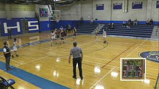 MHS Girls Varsity Basketball vs Goffstown High School January 27 2021 [upl. by Court]