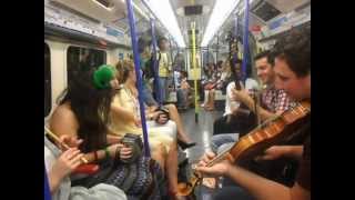 Irish Music on the Piccadilly line [upl. by Trina]