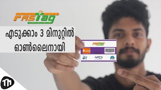 How to Apply for FASTag Online Malayalam  Tech One Malayalam [upl. by Stoddart]