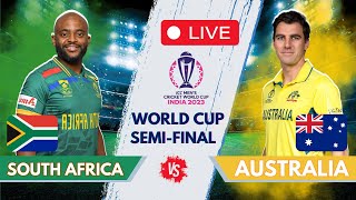 Live SA Vs AUS ICC World Cup 2023 Kolkata  Live Match Score  South Africa Vs Australia [upl. by Ahsekim]