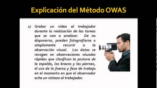 Metodología OWAS para Estudio Ergonómico de Posturas de Trabajo [upl. by Rianon464]