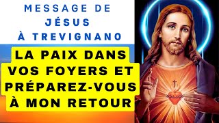 ✨ La paix dans vos foyers et préparezvous à mon retour ✨ Message de JÉSUS à Gisella Cardia [upl. by Trawets]