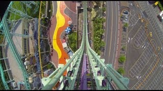 Big Air Roller Coaster POV AWESOME Vekoma Shuttle EDA Theme Park Taiwan [upl. by Ennej]