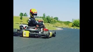 Karting Levier on Circuit de lEnclos KZ 4K [upl. by Drofniw]