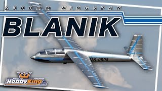 Blanik Glider  HobbyKing Product Video [upl. by Llerol]