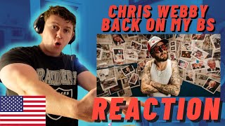 Chris Webby  Back On My BS Official MV  IRISH REACTION [upl. by Aihsenad685]