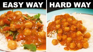 Chana masala — Indianstyle chickpeas in spicy gravy [upl. by Rolfston]