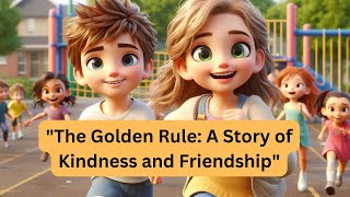 The Golden Rule A Story of Kindness and Friendship  kids English stories  Kiddo Story Land [upl. by Ceporah792]