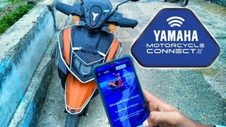 Yamaha RayZR Hybrid Bluetooth Connect X Features Explained In Details  Step By Step Process [upl. by Luar]