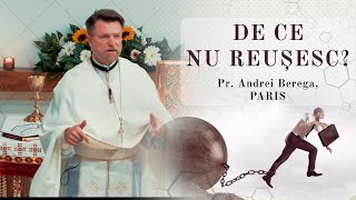 De ce nu reușesc  Pr Andrei Berega Paris [upl. by Hulda]