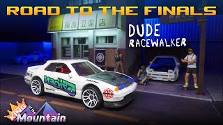 Dude Racewalker Road to the KotM Finals  Diecast Racing [upl. by Lleznol]