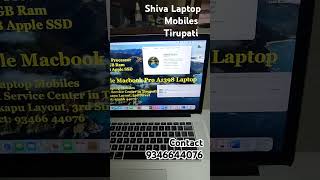 Apple MacBook Pro Seconds Laptop Low Budget Rs 32000 in tirupati [upl. by Notsreik878]