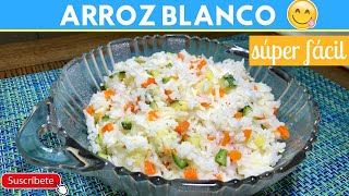 Arroz blanco receta básica  Cocina de Addy [upl. by Nyleuqcaj]