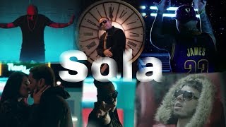 Anuel AA  Sola ft Daddy Yankee Farruko Zion amp Lennox y Wisin Remix Official Vídeo [upl. by Sairahcaz]