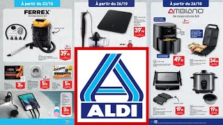 catalogue ALDI du 22 octobre 2024 ✅ Arrivage promo de la semaine [upl. by Hanser]