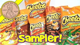 Cheetos Spicy Flavor Snacks Taste Testing Series [upl. by Oahc]