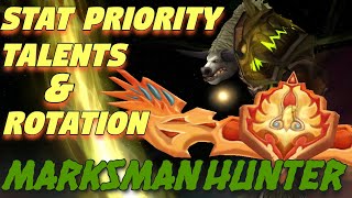 TBC Marksmanship Hunter PvE QUICK Guide  Stat Priority Talents and Single Target DPS Rotation [upl. by Mahau]