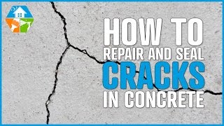 How to repair seal and waterproof large cracks in concrete cement steel pvc [upl. by Anceline]